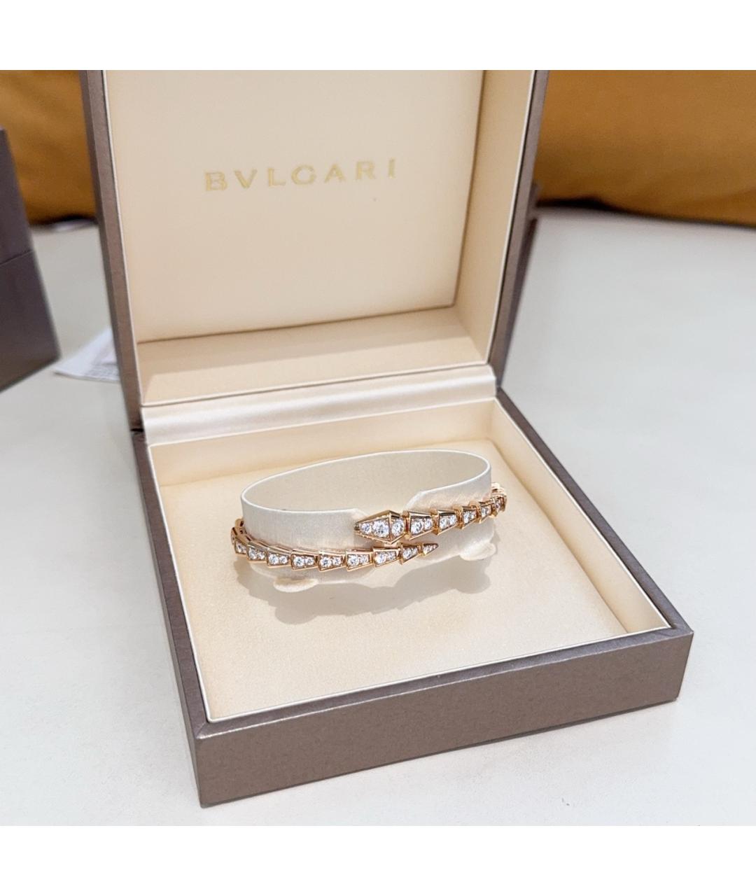 BVLGARI Золотой браслет из розового золота, фото 2