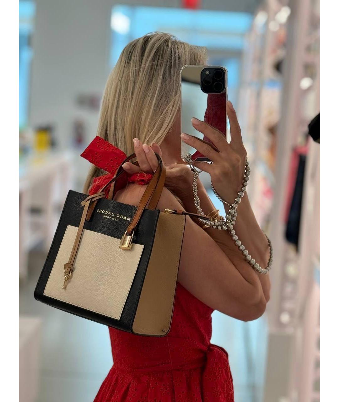 MARC JACOBS Кожаная сумка через плечо, фото 4