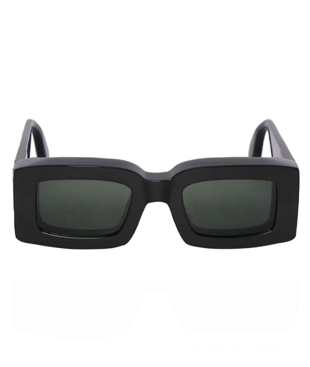 JACQUEMUS Черные пластиковые солнцезащитные очки, фото 2