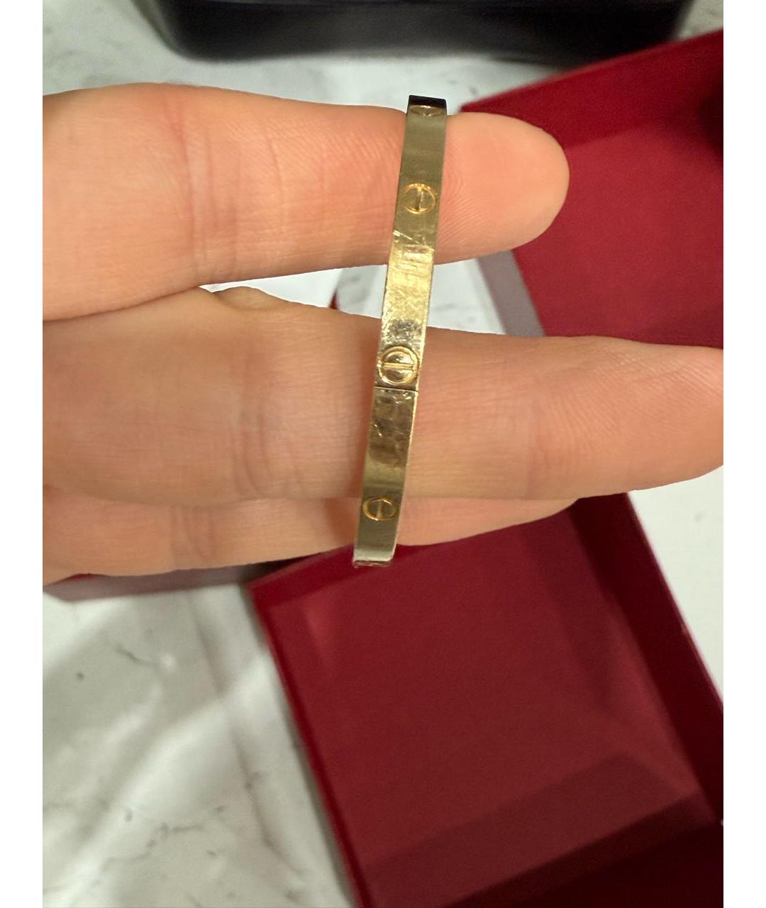 CARTIER Золотой браслет из желтого золота, фото 5