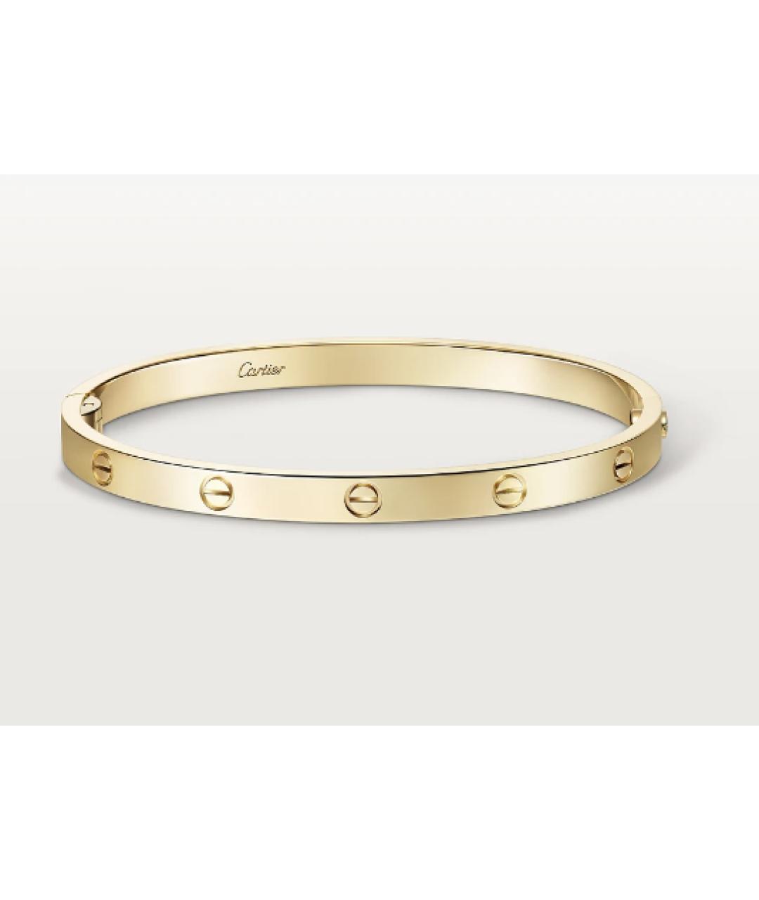 CARTIER Золотой браслет из желтого золота, фото 7