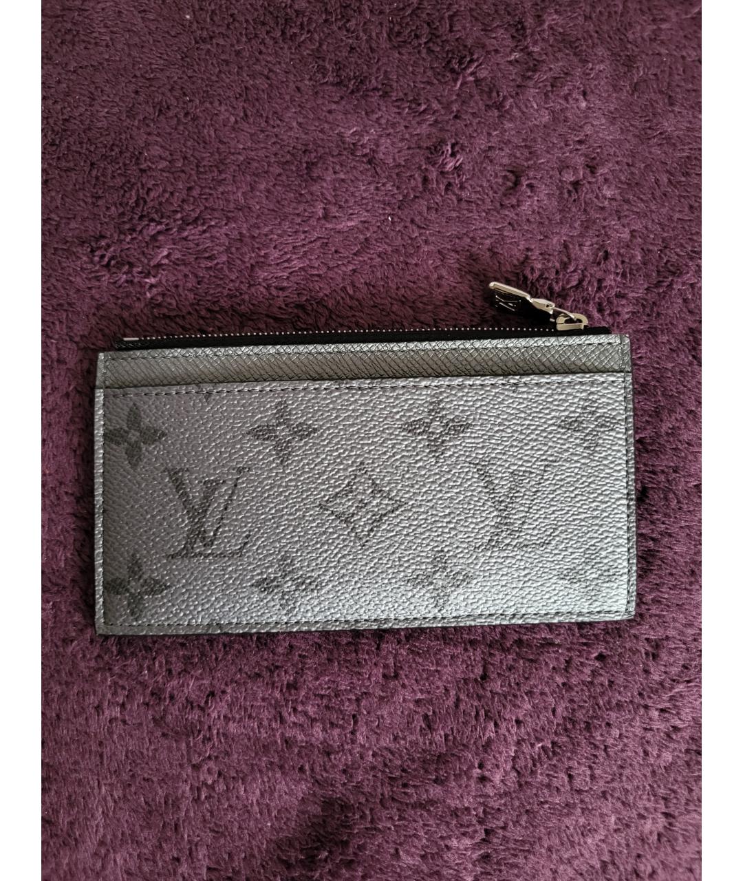 LOUIS VUITTON Серый кошелек, фото 3