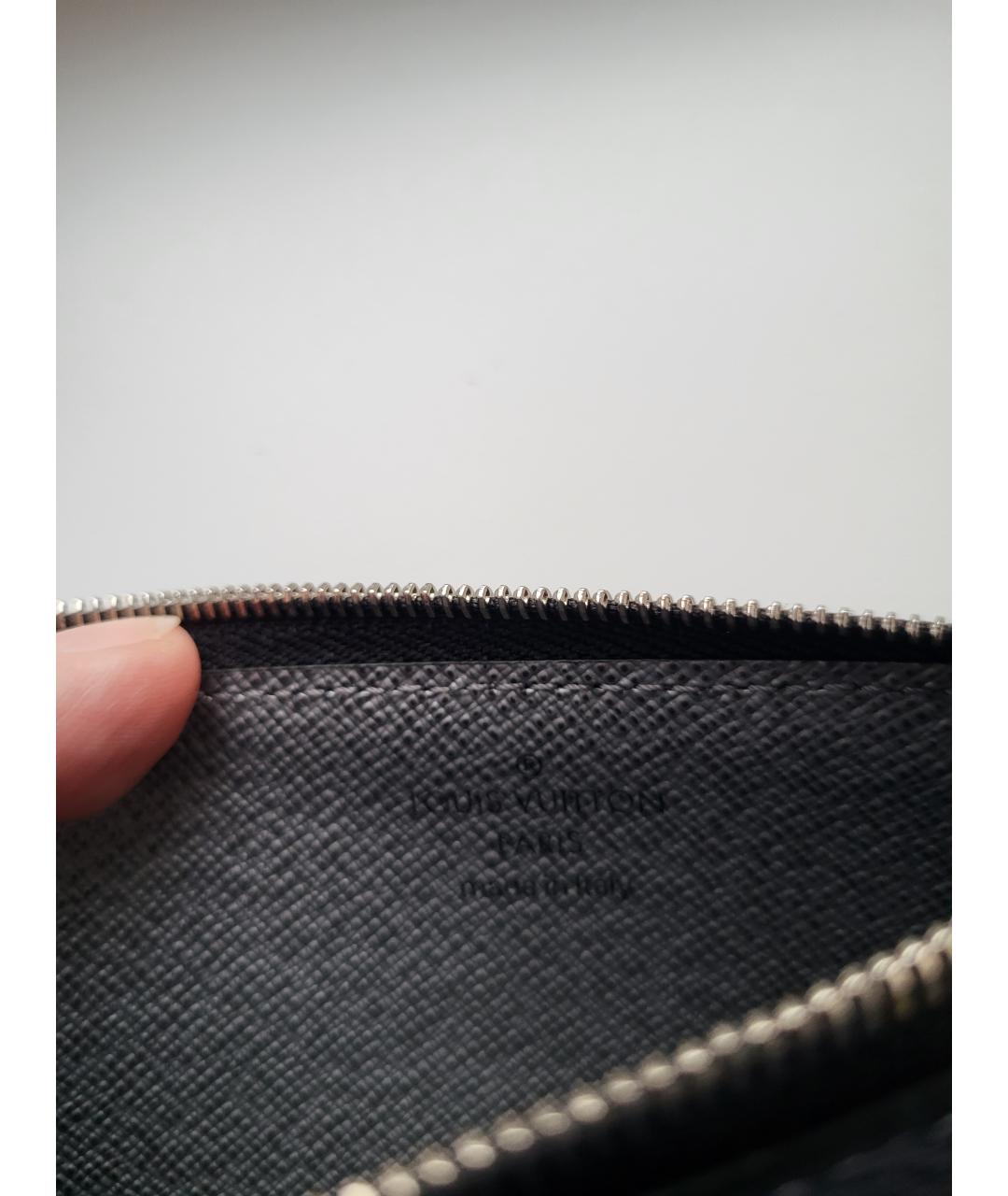LOUIS VUITTON Серый кошелек, фото 9