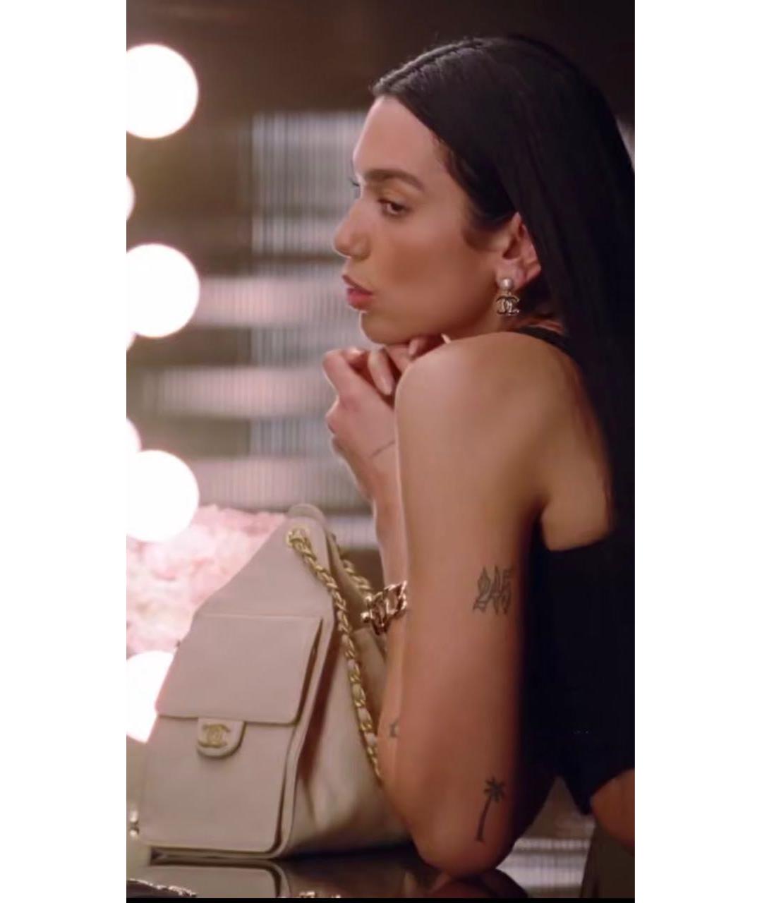 CHANEL Черные металлические серьги, фото 4