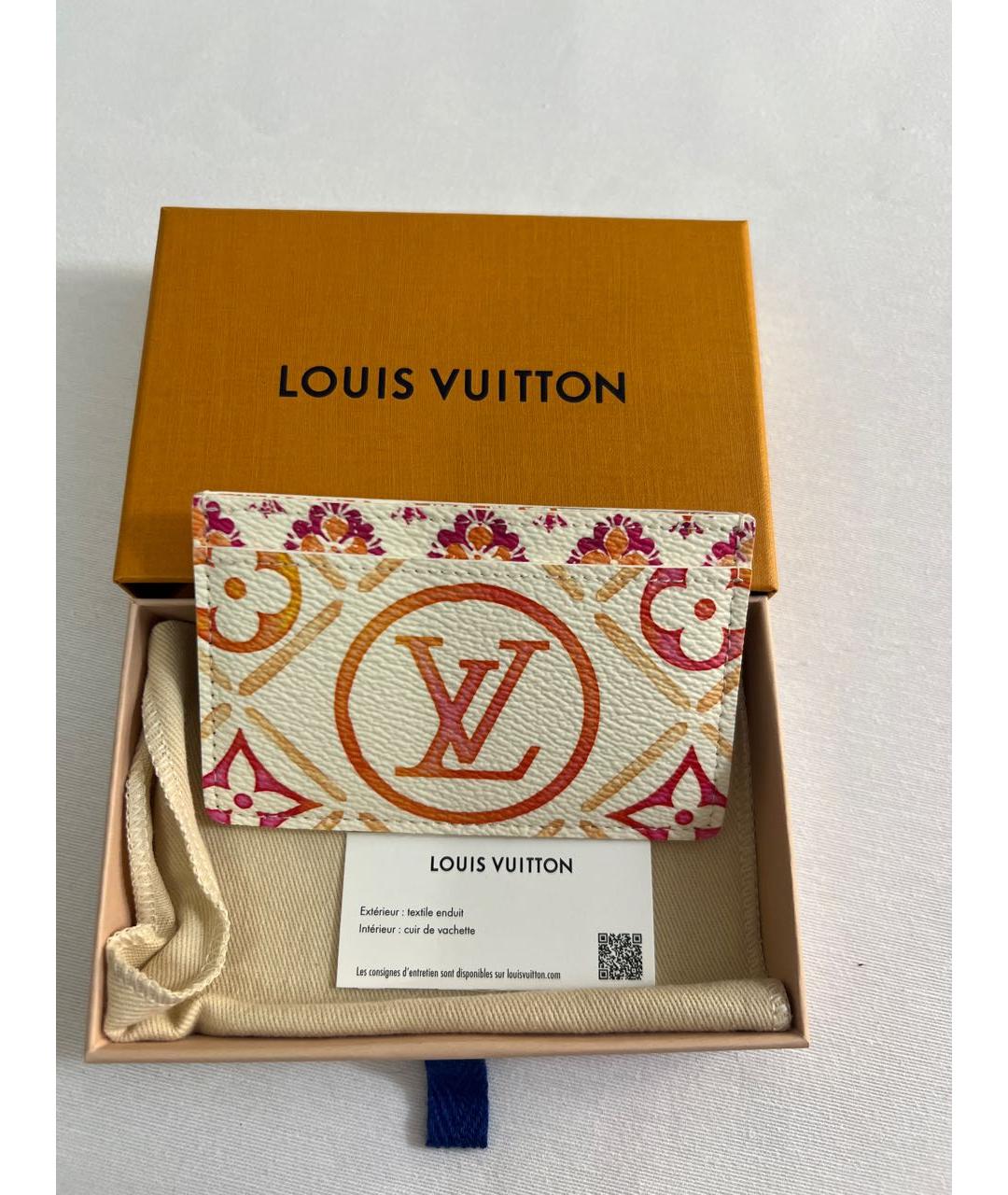 LOUIS VUITTON Мульти кожаная визитница, фото 2