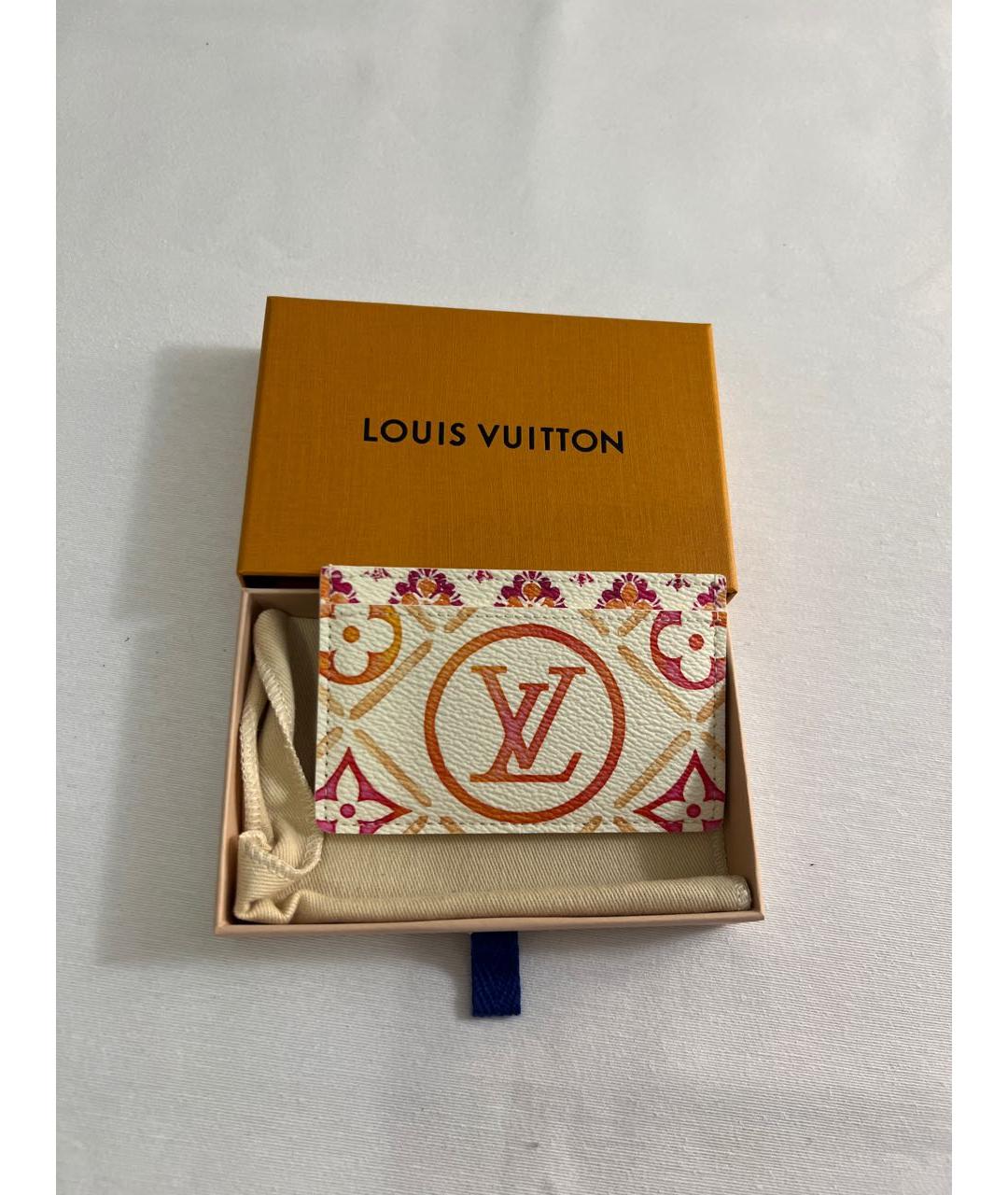 LOUIS VUITTON Мульти кожаная визитница, фото 3