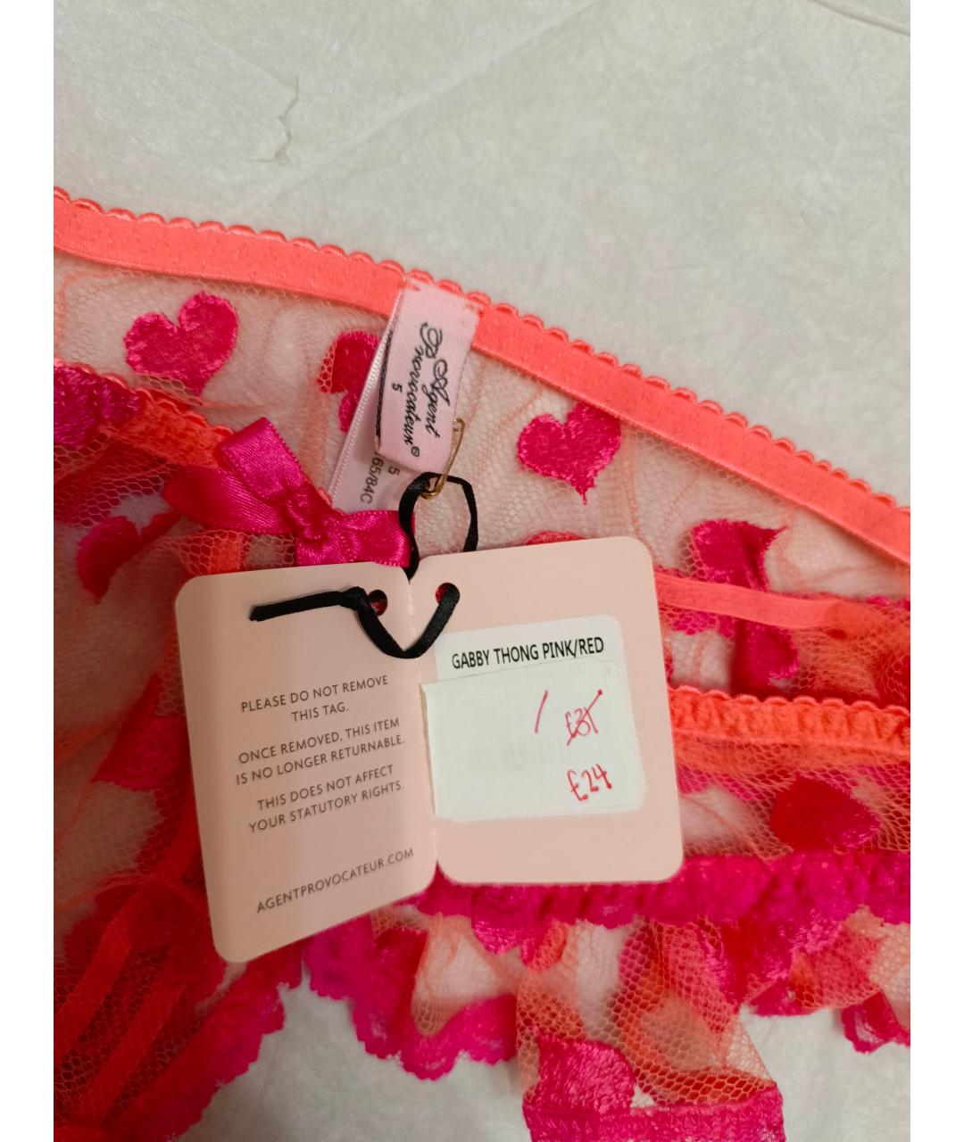 AGENT PROVOCATEUR Красные трусы, фото 4