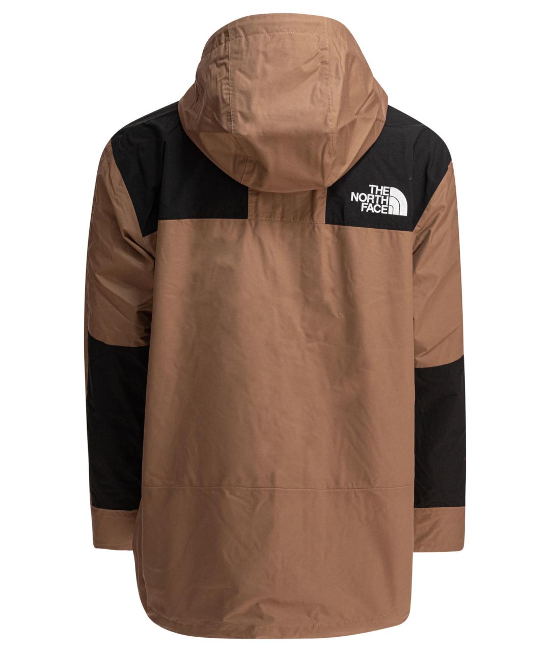 THE NORTH FACE Коричневая полиэстеровая куртка, фото 2