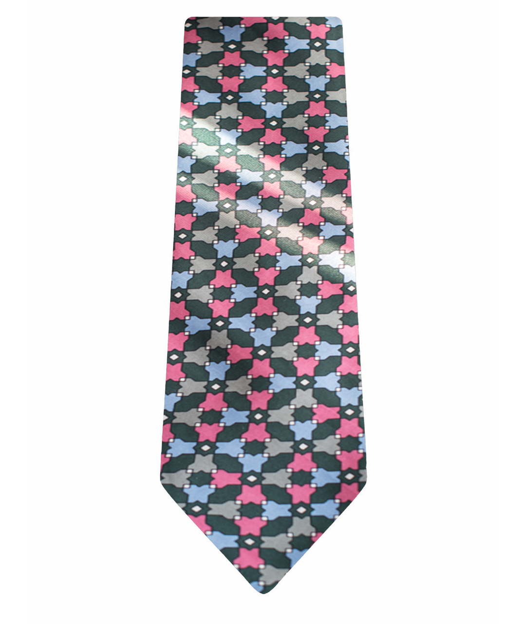 FENDI Мульти шелковый галстук, фото 1