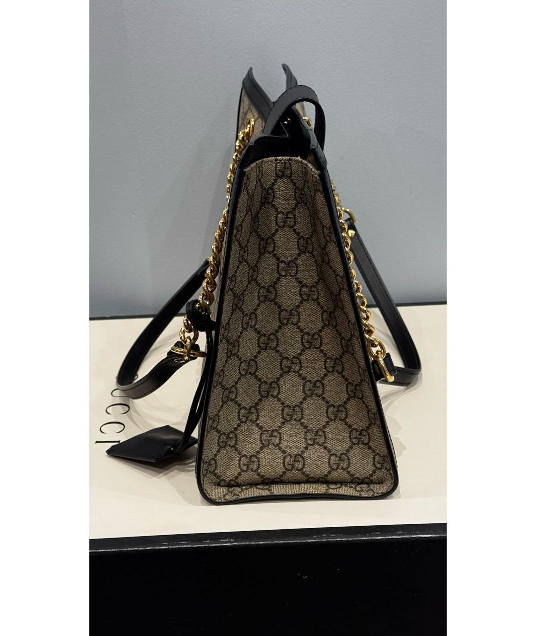 GUCCI Бежевая сумка тоут, фото 2