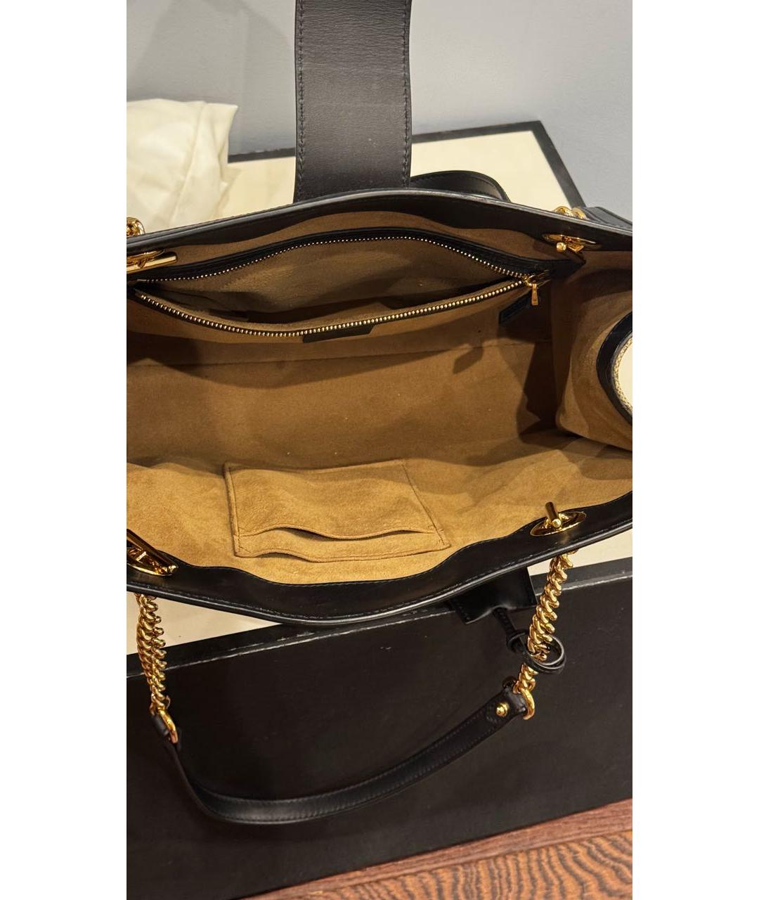 GUCCI Бежевая сумка тоут, фото 4