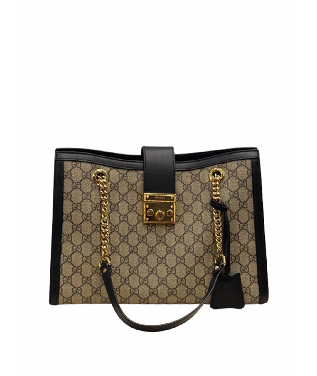 GUCCI Бежевая сумка тоут, фото 1