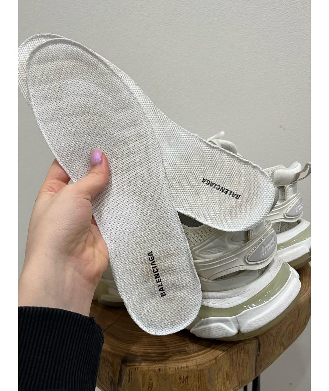 BALENCIAGA Белые кроссовки, фото 6