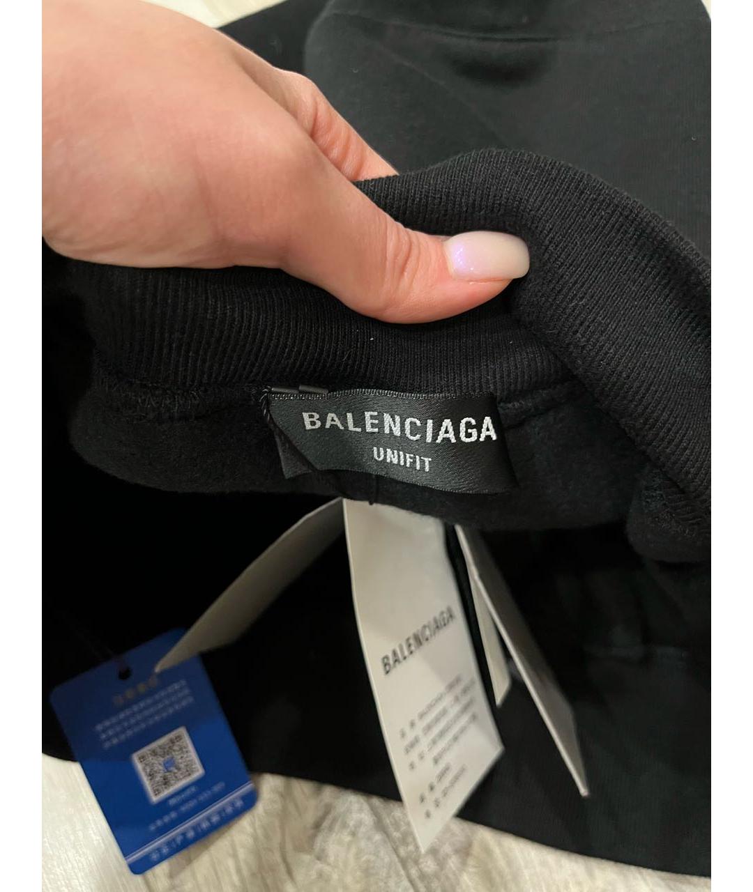 BALENCIAGA Черная шапка, фото 6