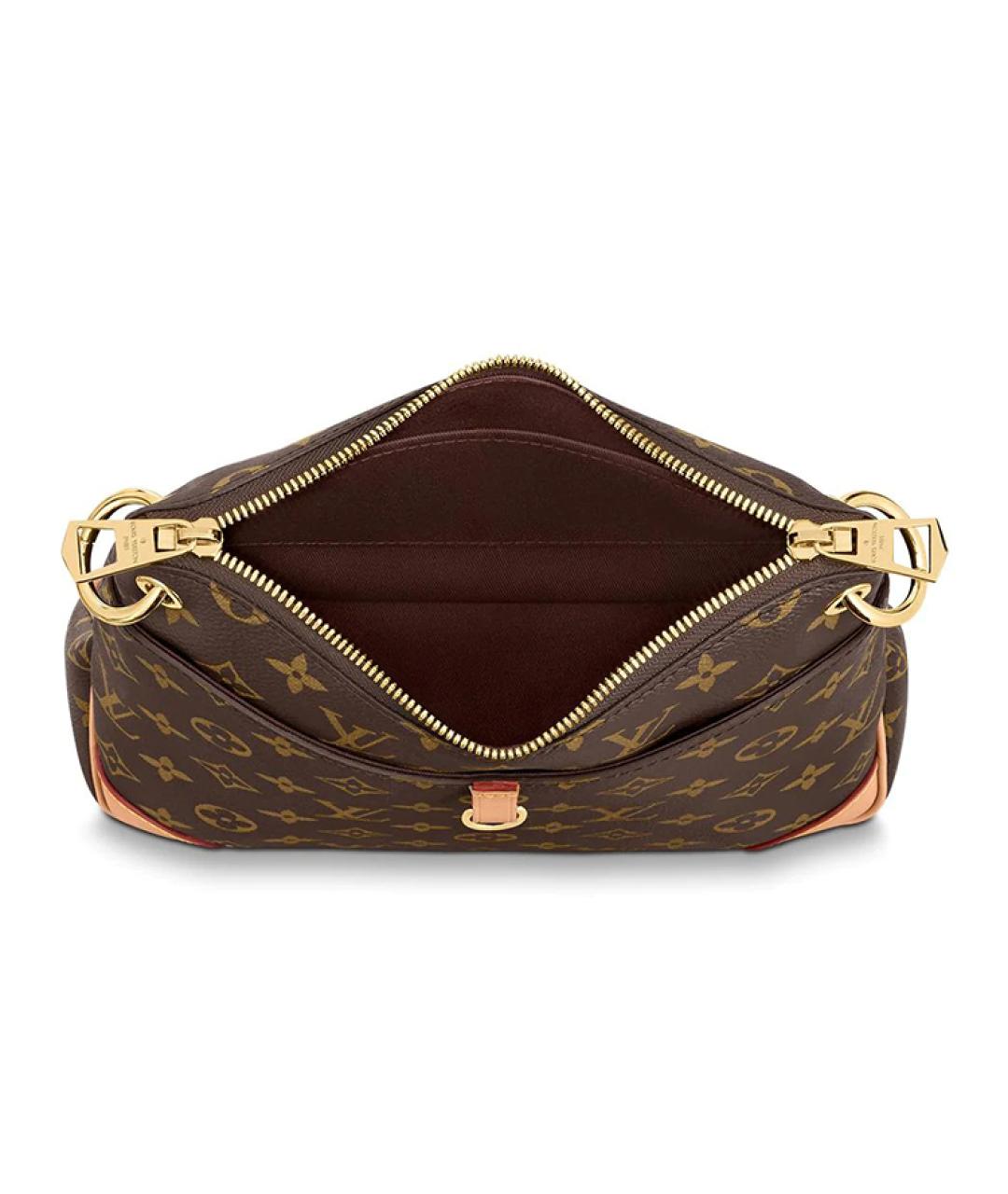 LOUIS VUITTON Коричневая сумка через плечо, фото 4