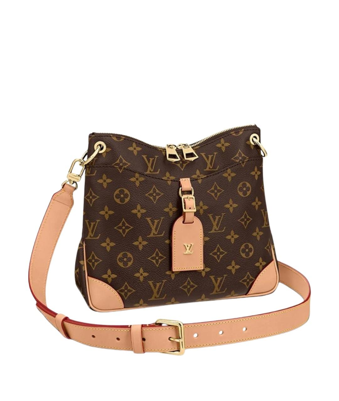 LOUIS VUITTON Коричневая сумка через плечо, фото 1