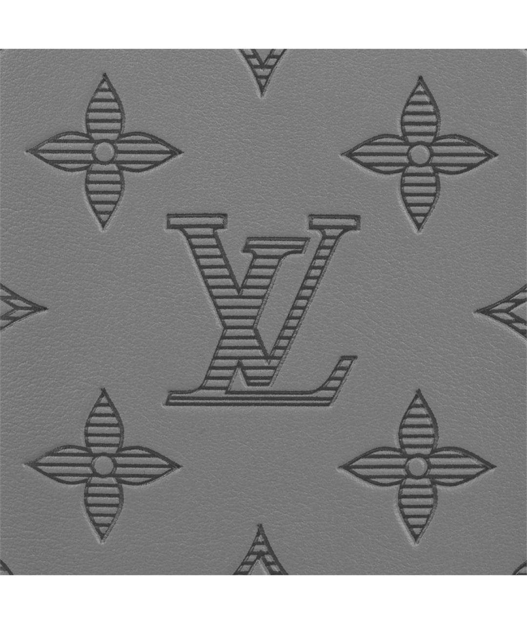 LOUIS VUITTON Серый кошелек, фото 5