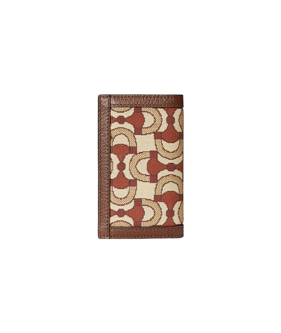 GUCCI Коричневый кардхолдер, фото 3