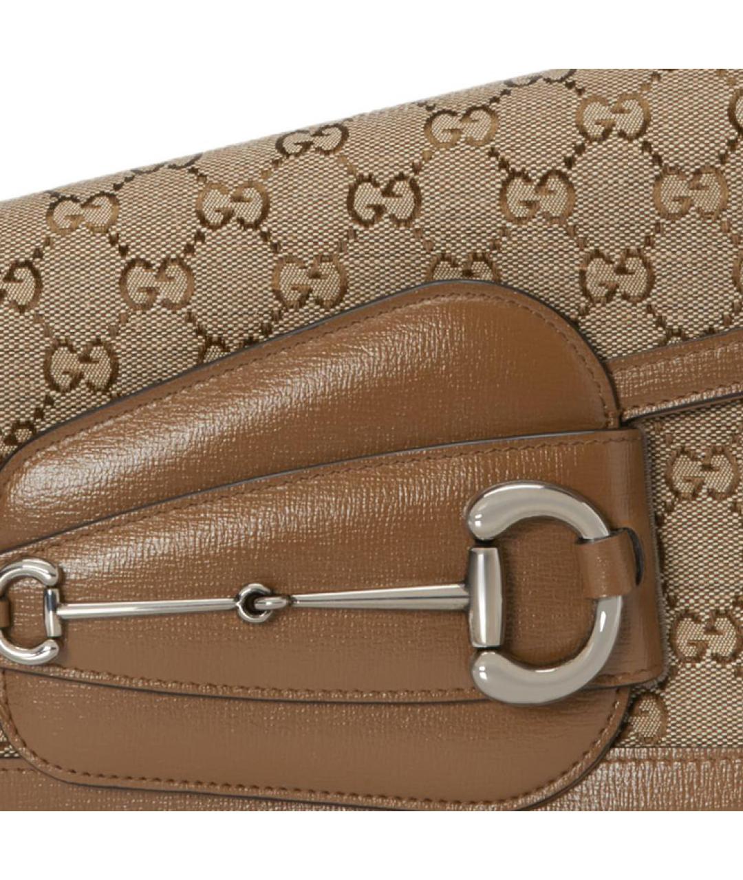 GUCCI Коричневая сумка через плечо, фото 8