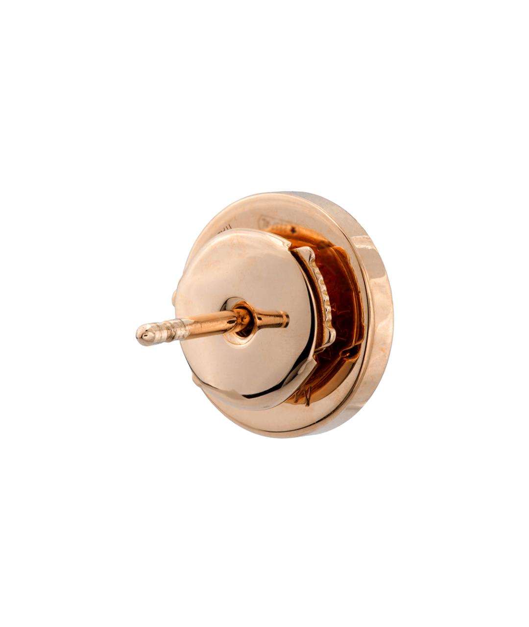 BVLGARI Красные серьги из розового золота, фото 3