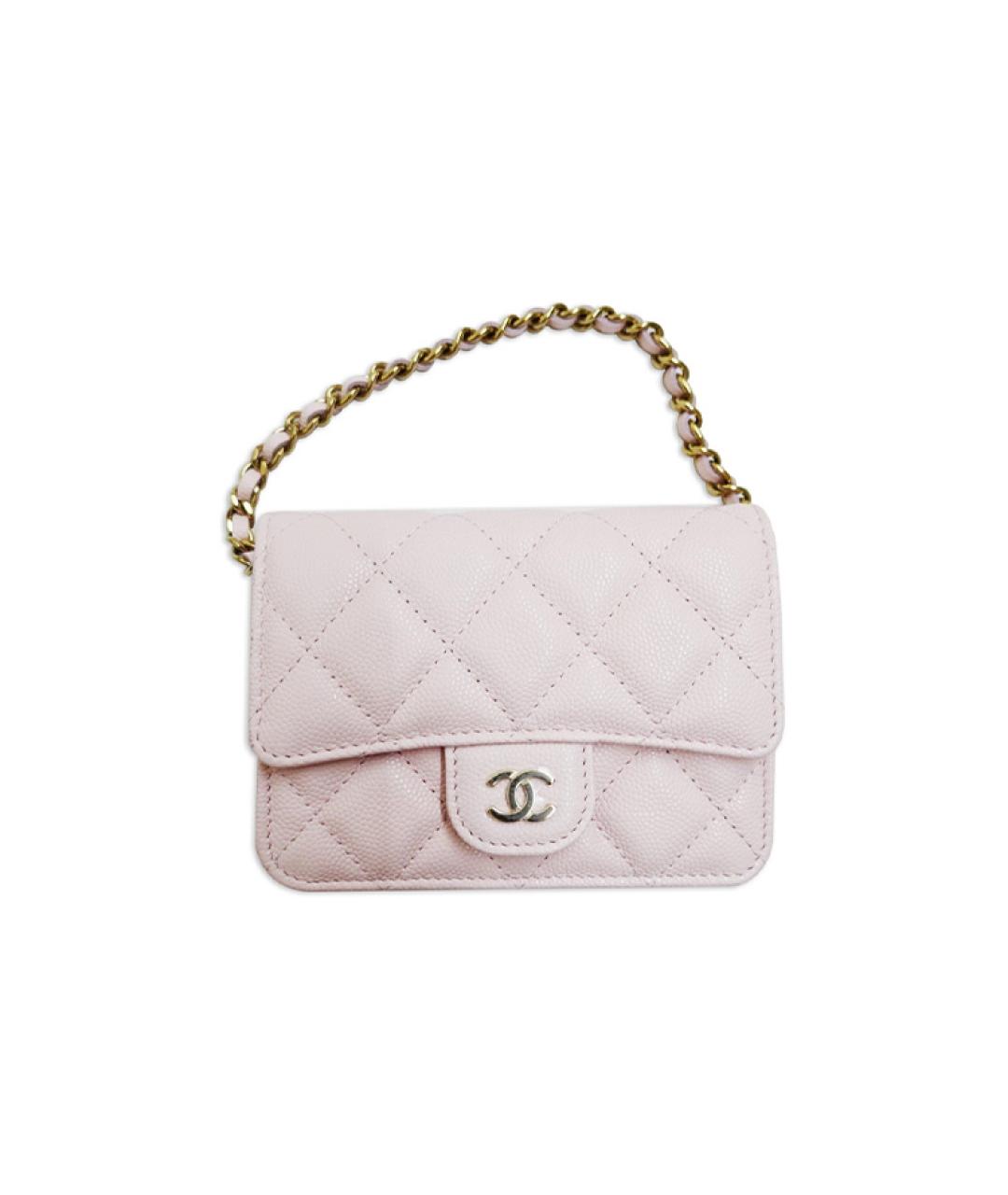 CHANEL Розовая сумка через плечо, фото 1