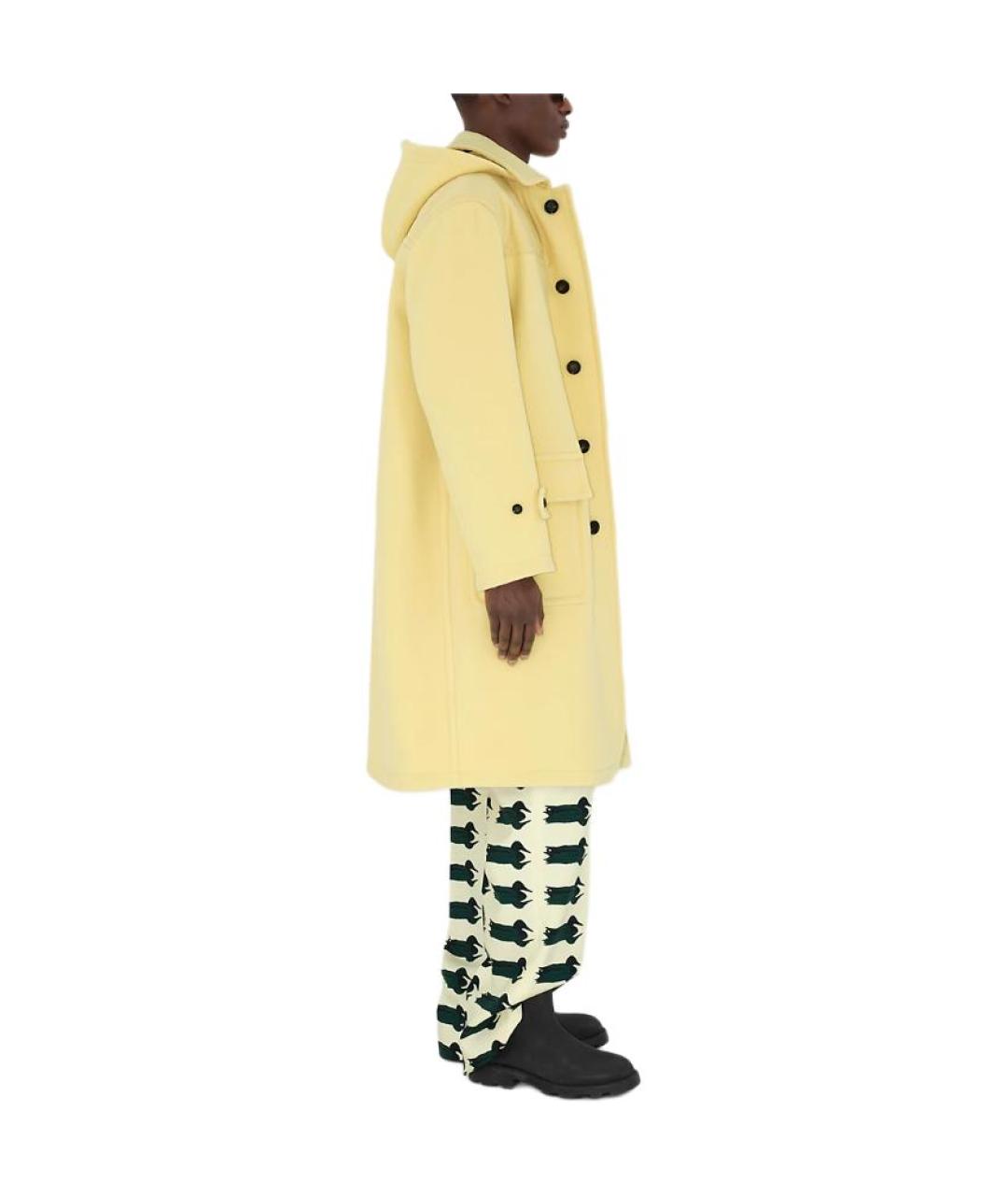 BURBERRY Желтый тренч / плащ, фото 3