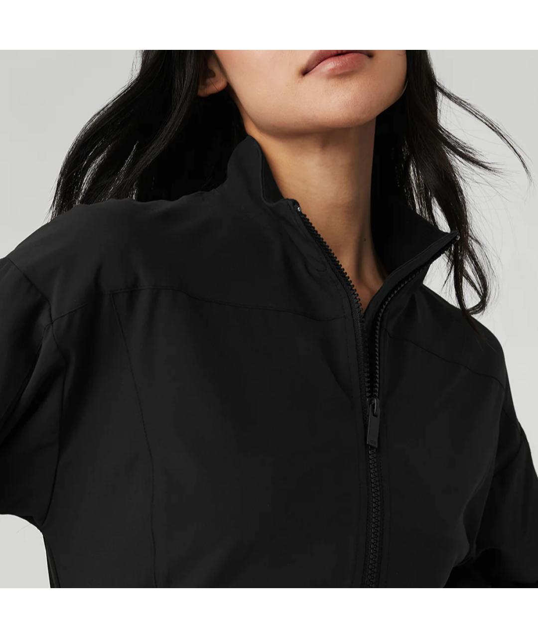 ALO YOGA Черная куртка, фото 4