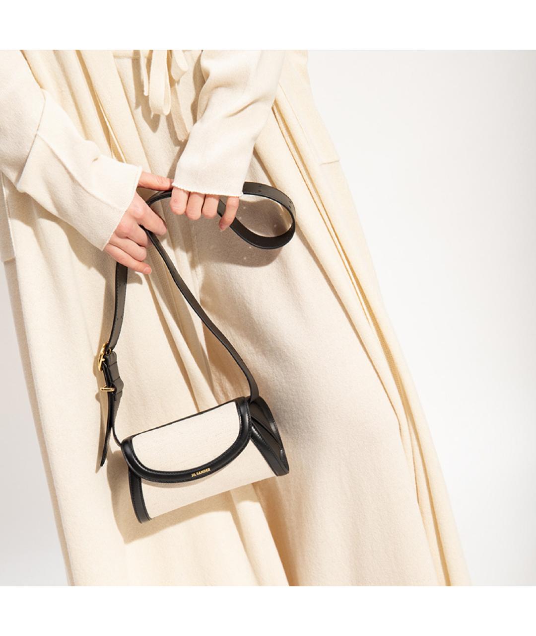 JIL SANDER Бежевая сумка через плечо, фото 4