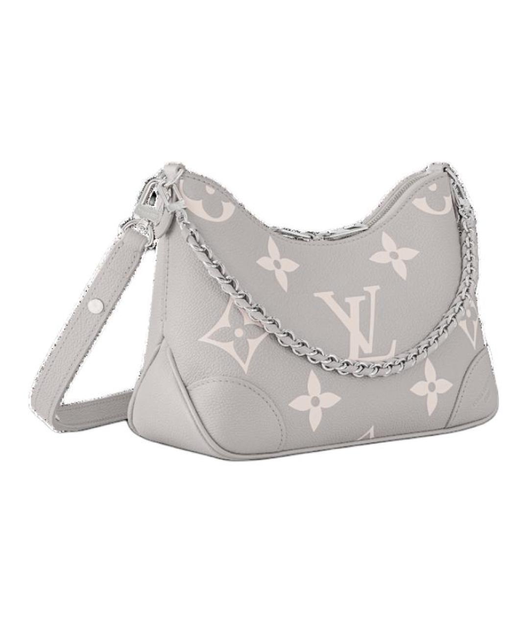LOUIS VUITTON Серая сумка через плечо, фото 2