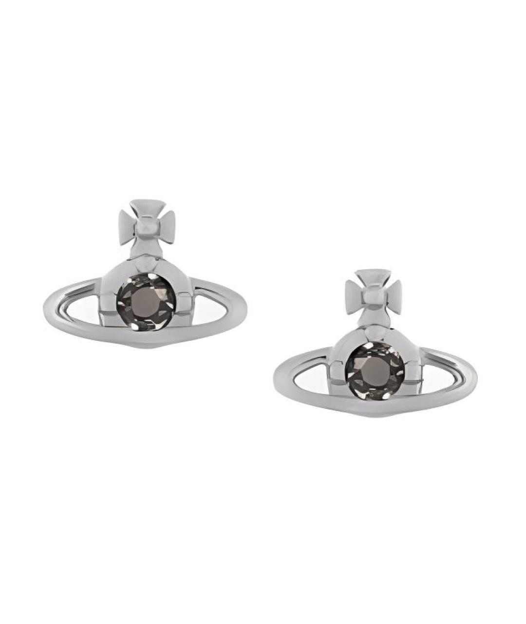 VIVIENNE WESTWOOD Серебряные металлические серьги, фото 1