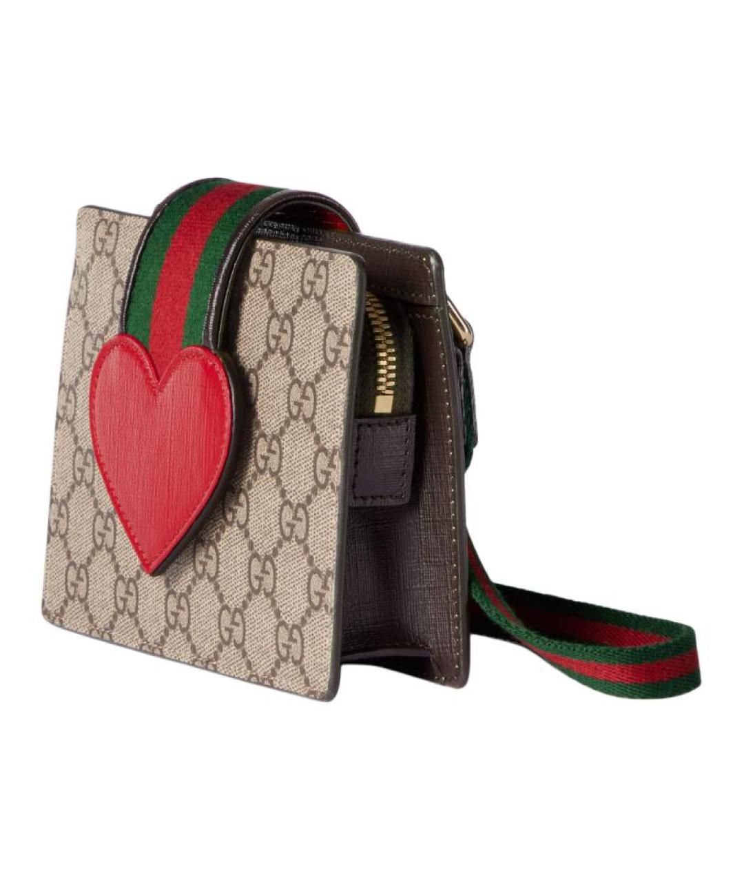 GUCCI Бежевая сумка через плечо, фото 2