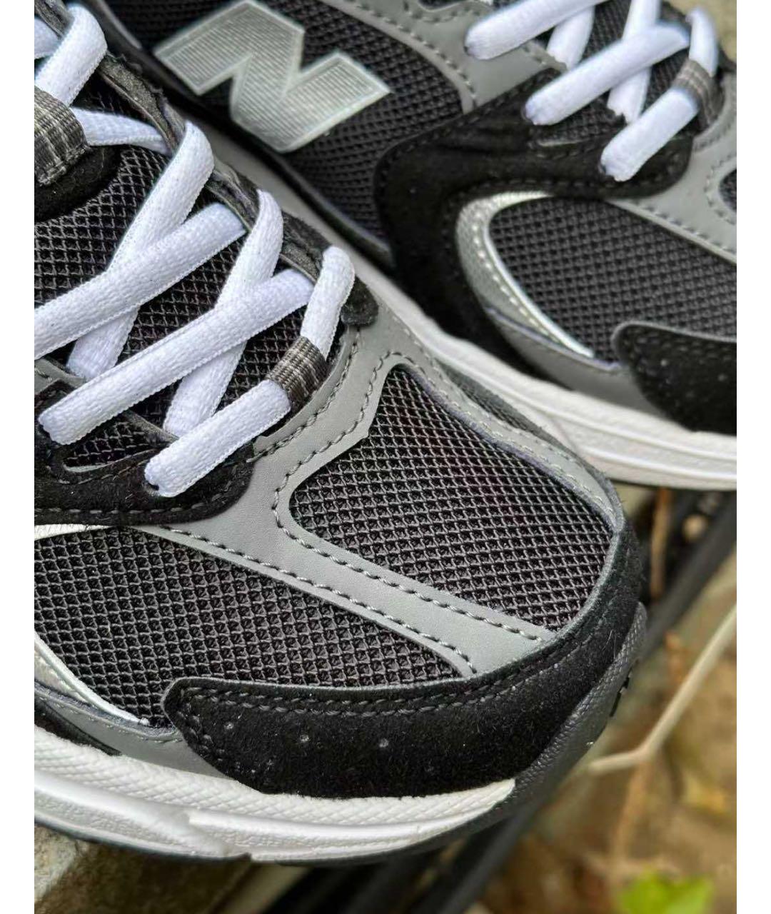 NEW BALANCE Черные текстильные кроссовки, фото 6