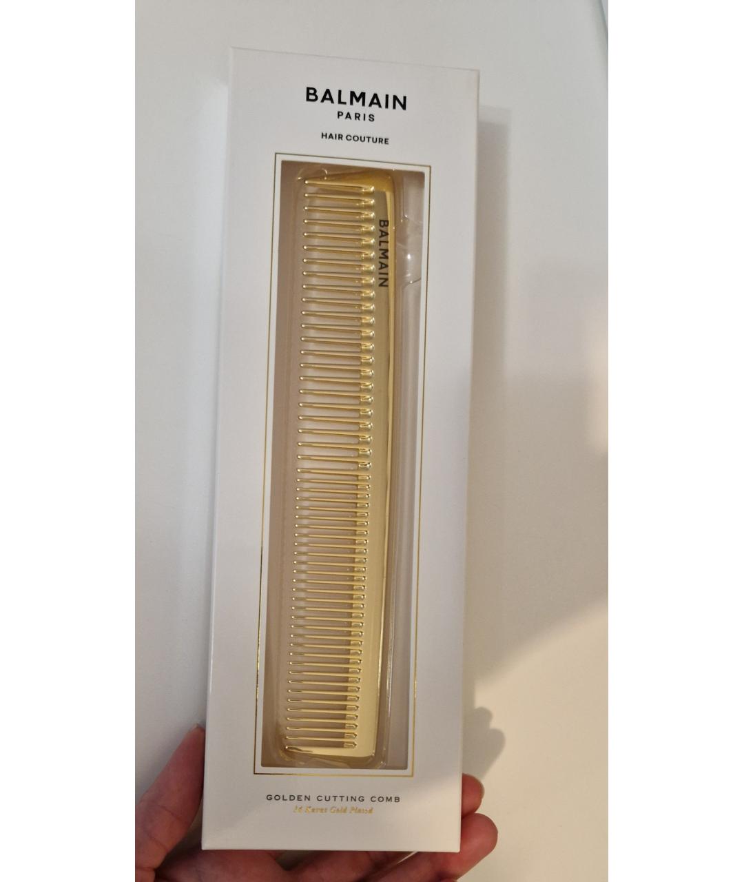 BALMAIN Золотая заколка, фото 2