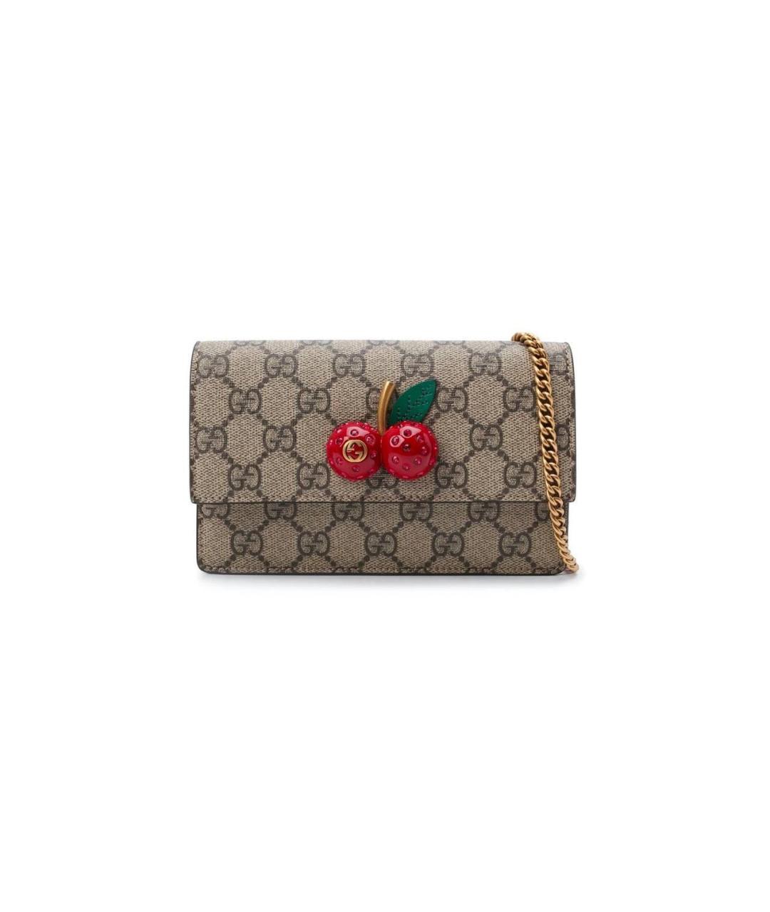 GUCCI Кожаная сумка через плечо, фото 8