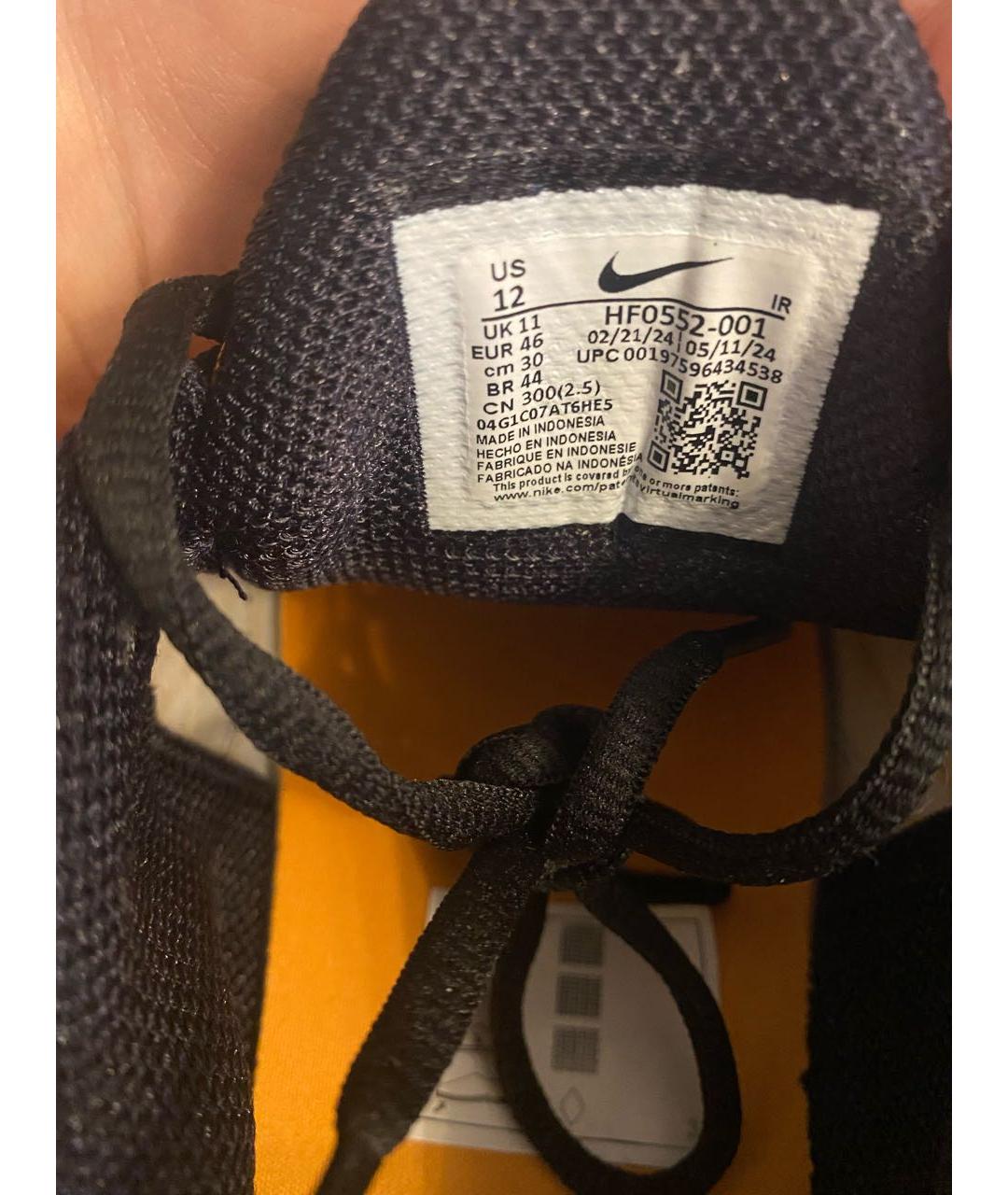 NIKE Оранжевое низкие кроссовки / кеды, фото 5