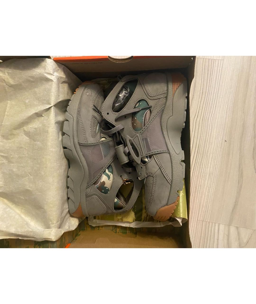 NIKE Антрацитовые высокие кроссовки / кеды, фото 7