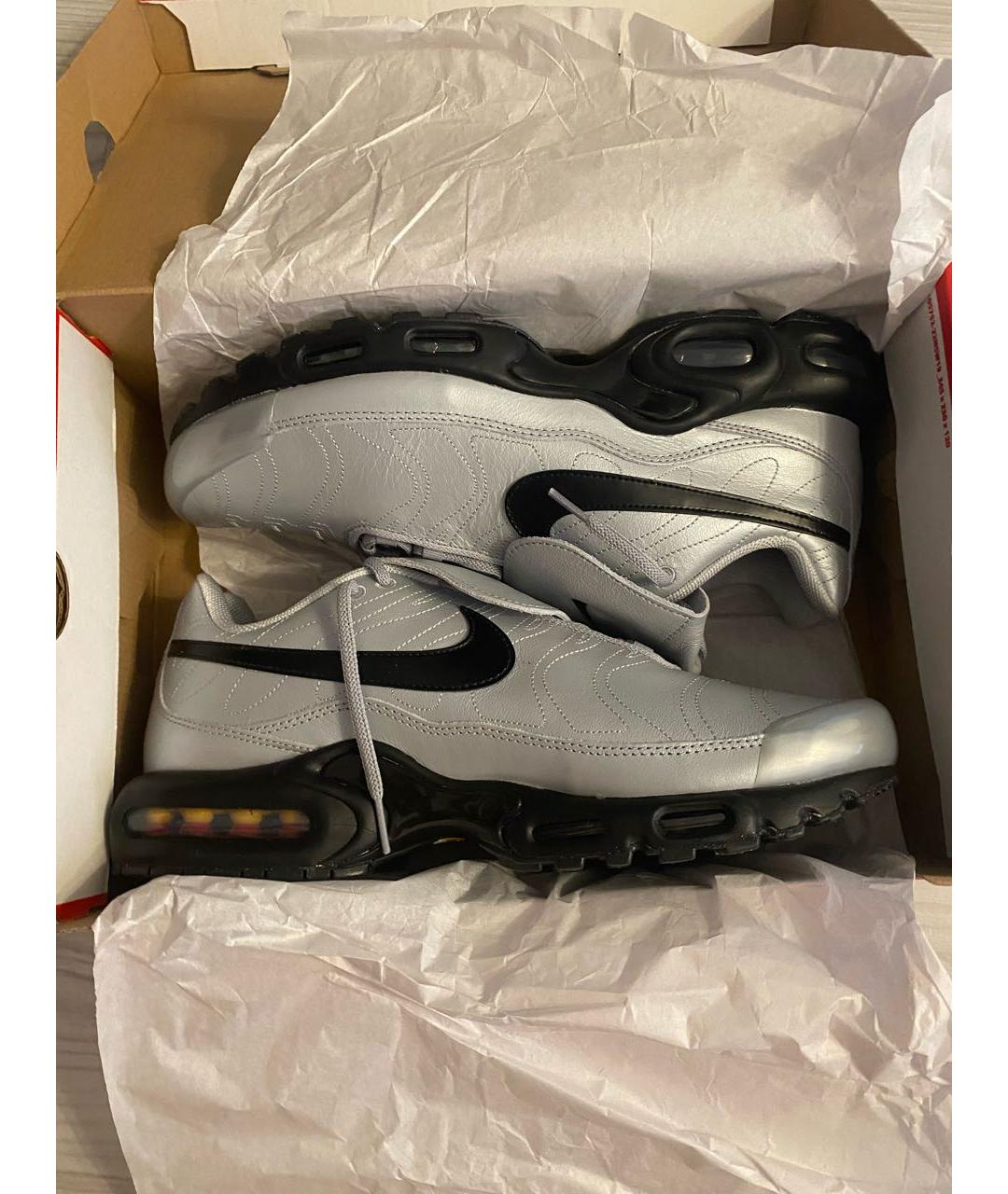 NIKE Серебряные низкие кроссовки / кеды, фото 5