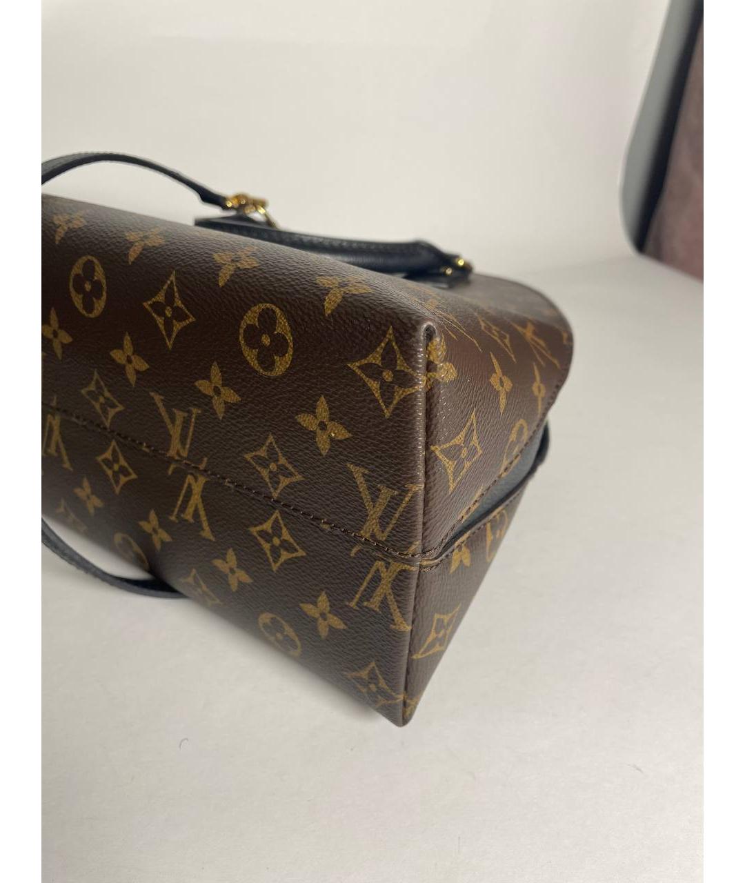 LOUIS VUITTON Коричневая сумка с короткими ручками, фото 5