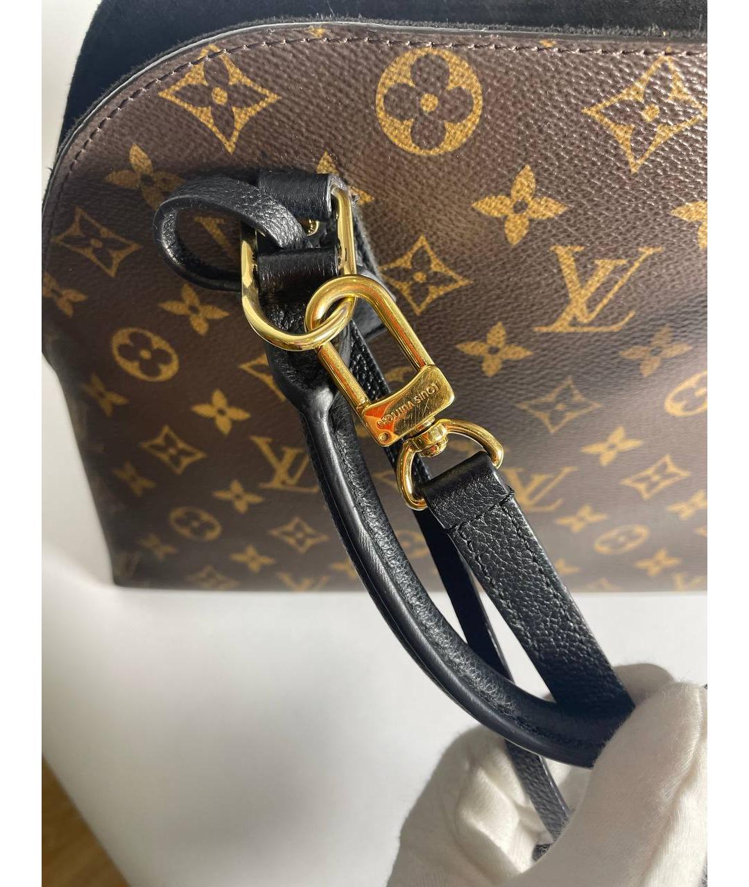 LOUIS VUITTON Коричневая сумка с короткими ручками, фото 7