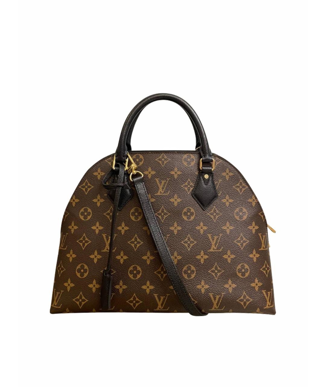 LOUIS VUITTON Коричневая сумка с короткими ручками, фото 1