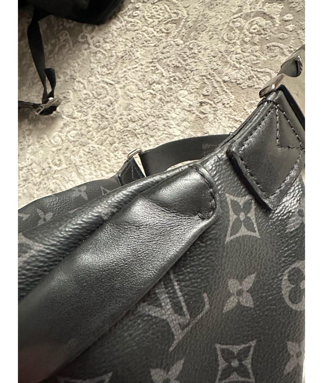 LOUIS VUITTON Черная поясная сумка, фото 8