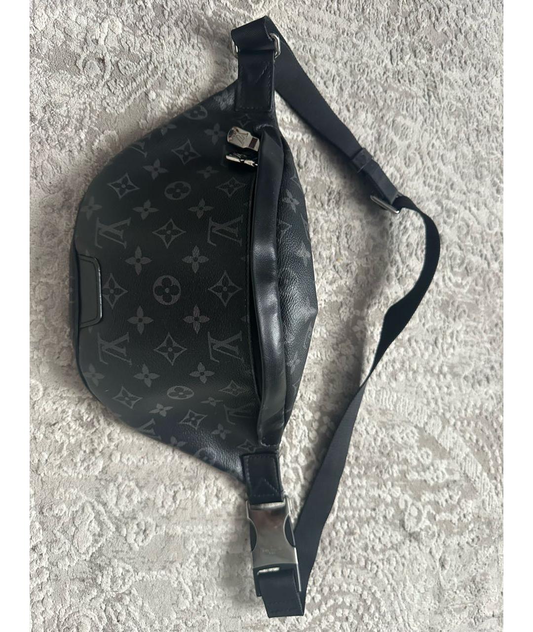 LOUIS VUITTON Черная поясная сумка, фото 2
