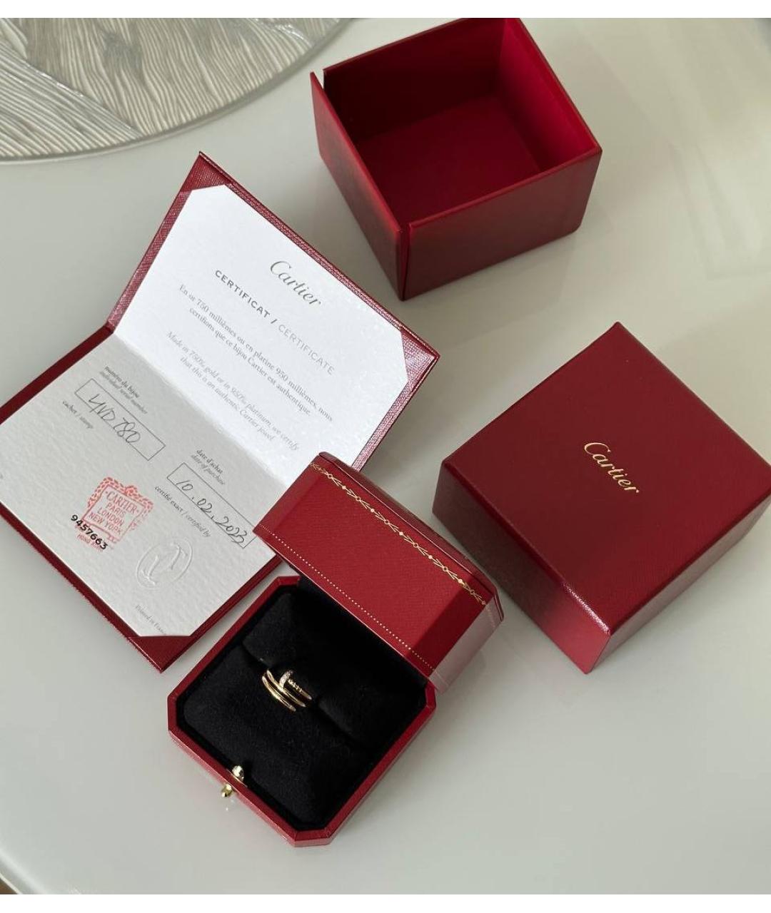 CARTIER Золотое кольцо из желтого золота, фото 3