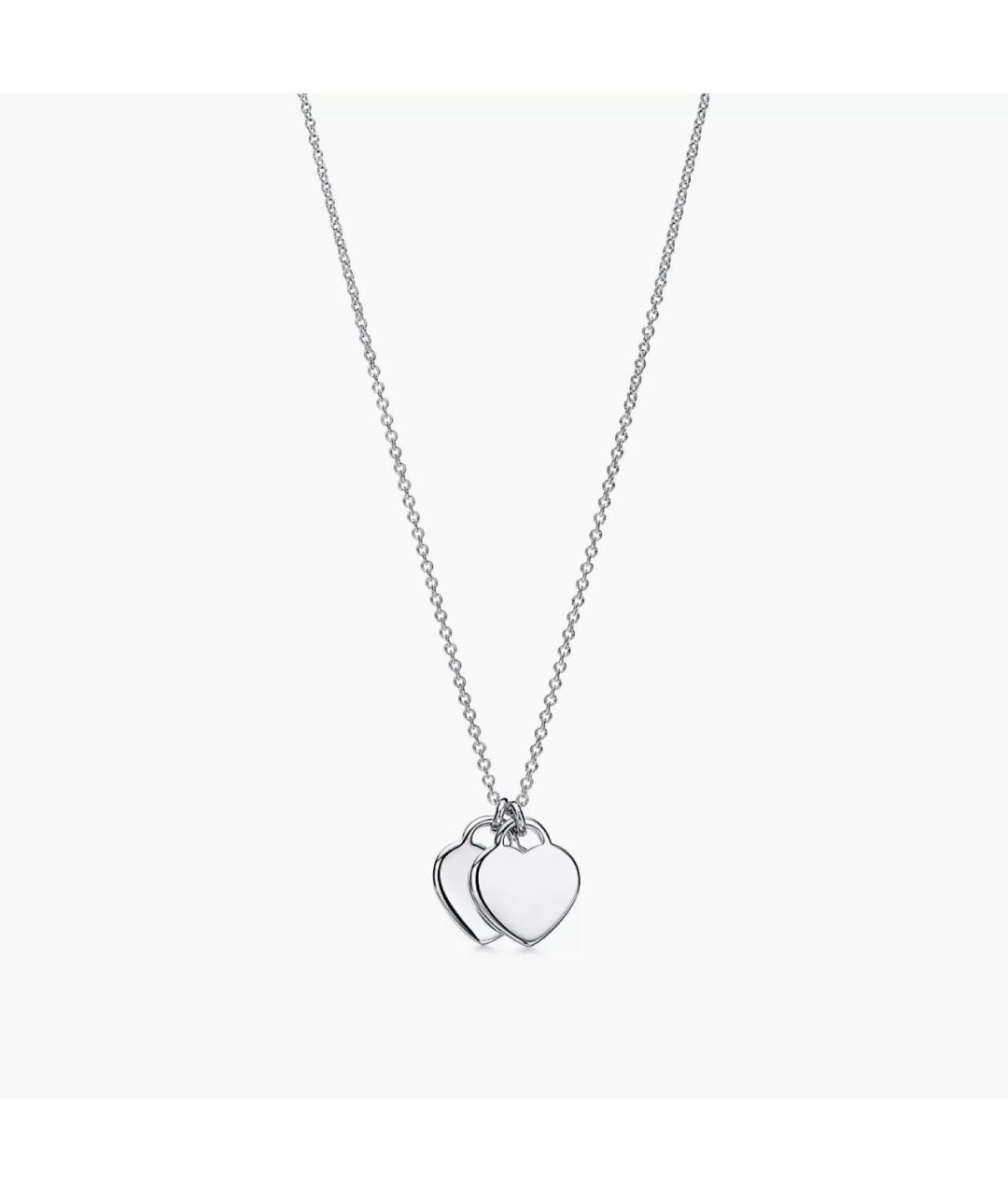 TIFFANY&CO Бирюзовое серебряное колье, фото 2