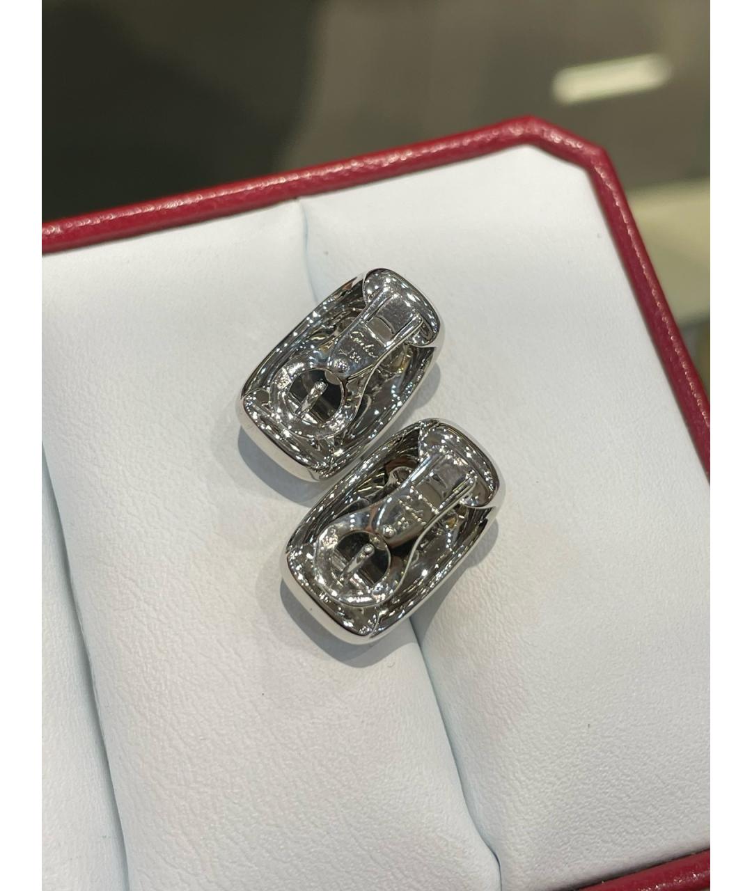 CARTIER Серебряные серьги из белого золота, фото 3