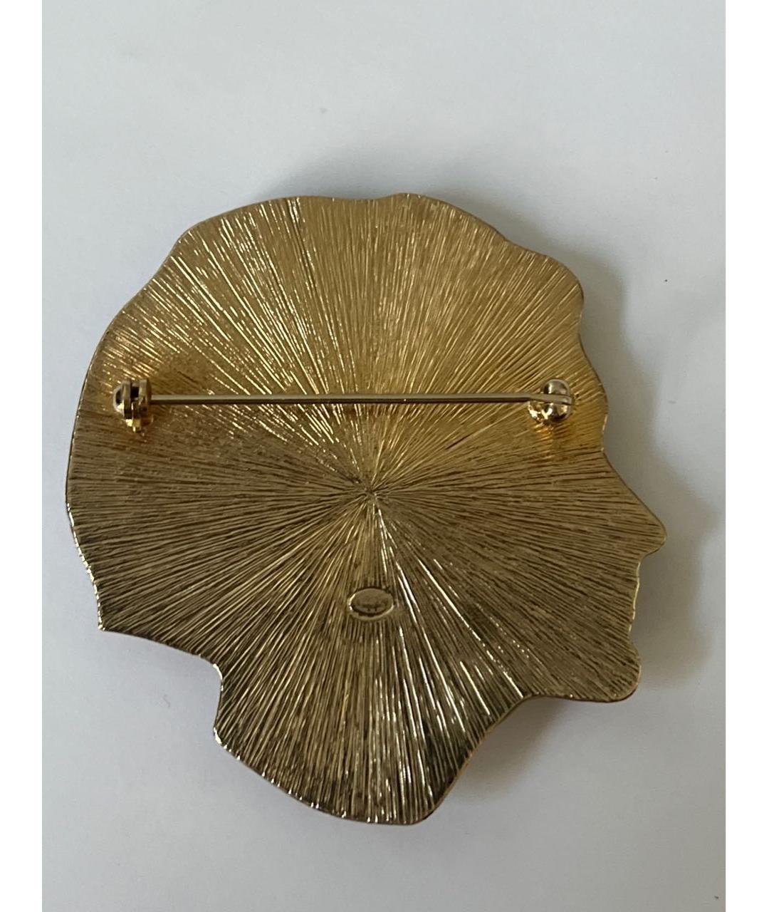 CHANEL Коричневая булавка / брошь, фото 2