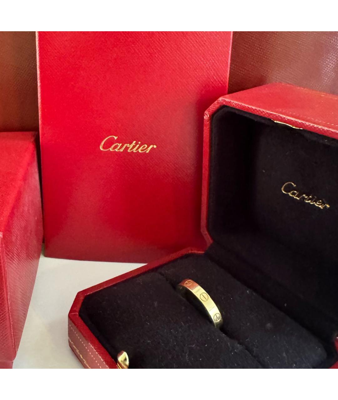 CARTIER Желтое кольцо из желтого золота, фото 4