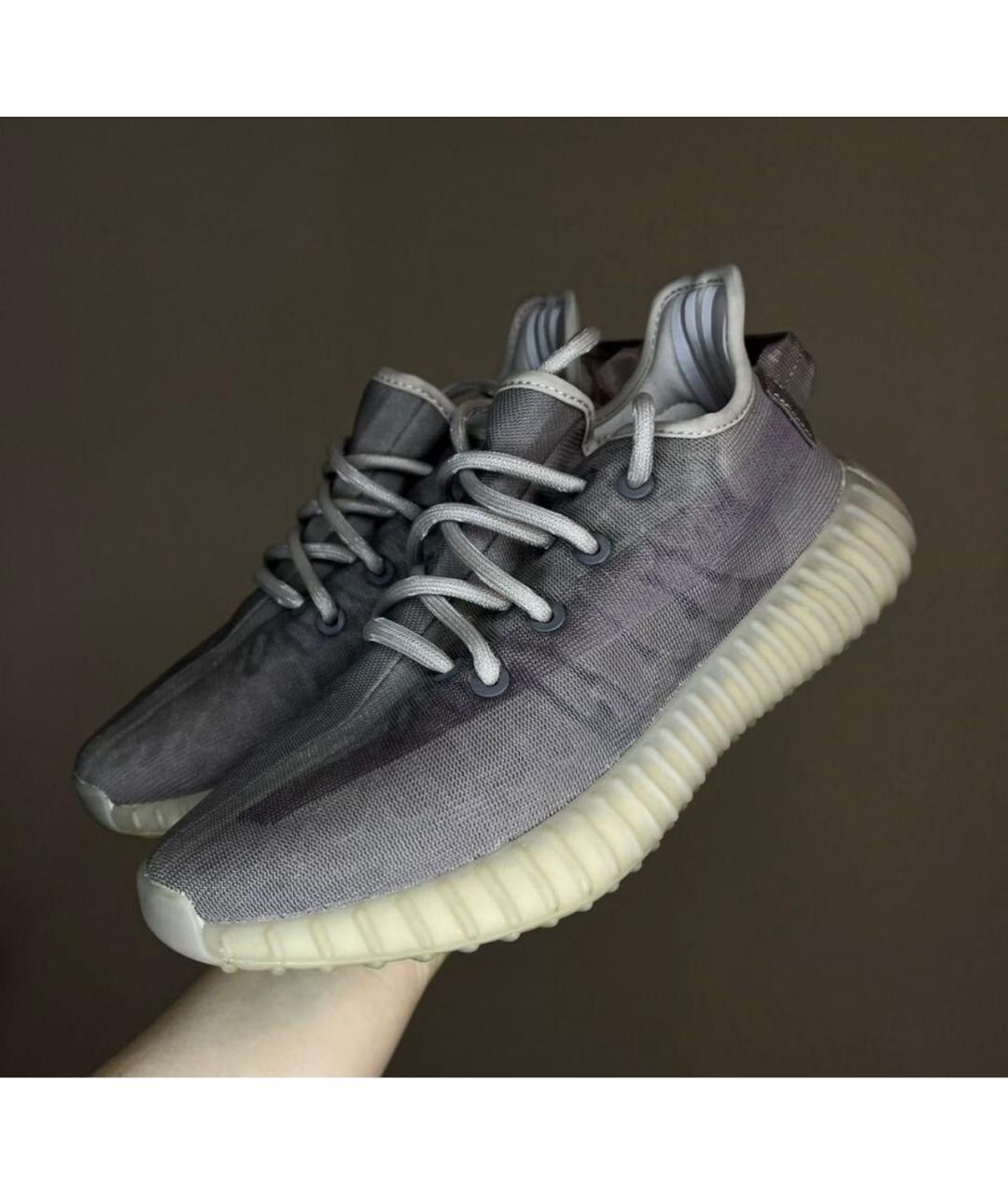 ADIDAS YEEZY Фиолетовые кроссовки, фото 9