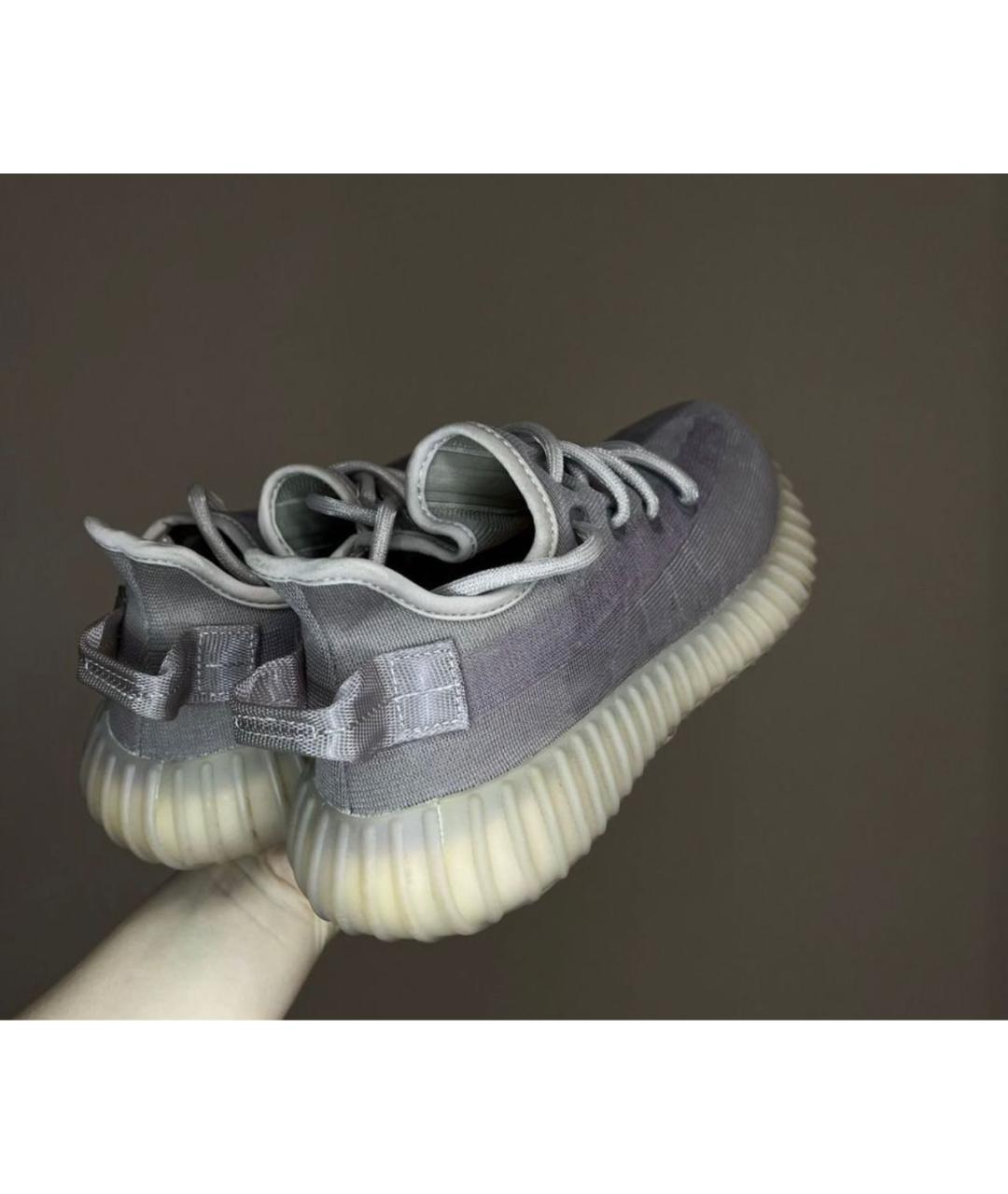 ADIDAS YEEZY Фиолетовые кроссовки, фото 4