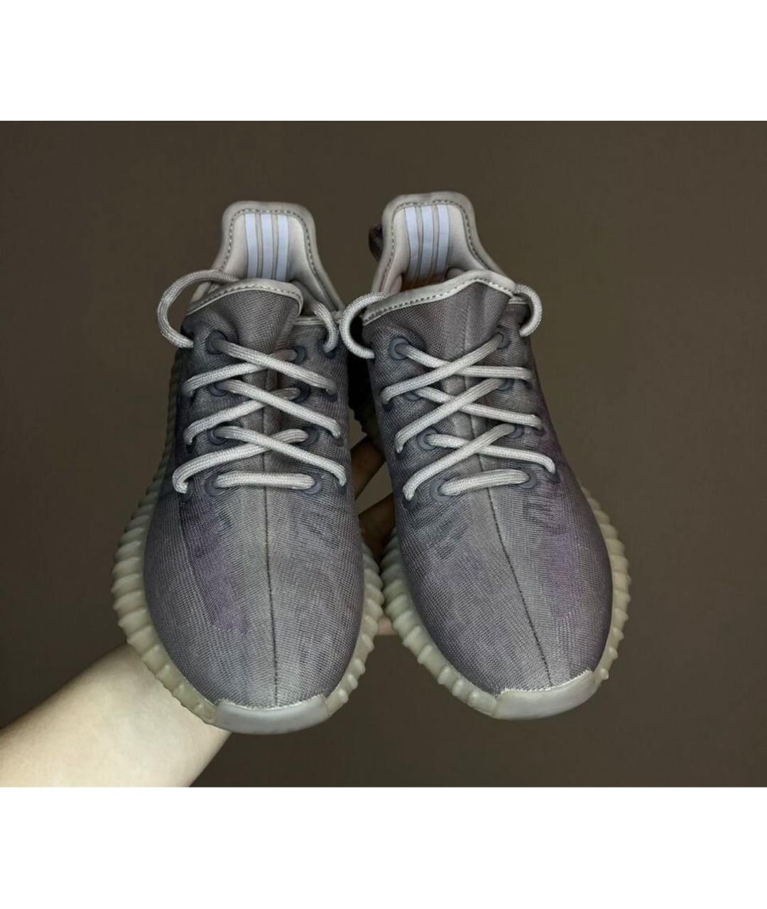 ADIDAS YEEZY Фиолетовые кроссовки, фото 3